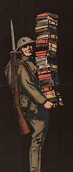 American Library Association poster - books for soldiers program