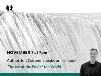 Author Talk on The Ice at the End of the World