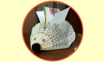 Make a Paperback Hedgehog